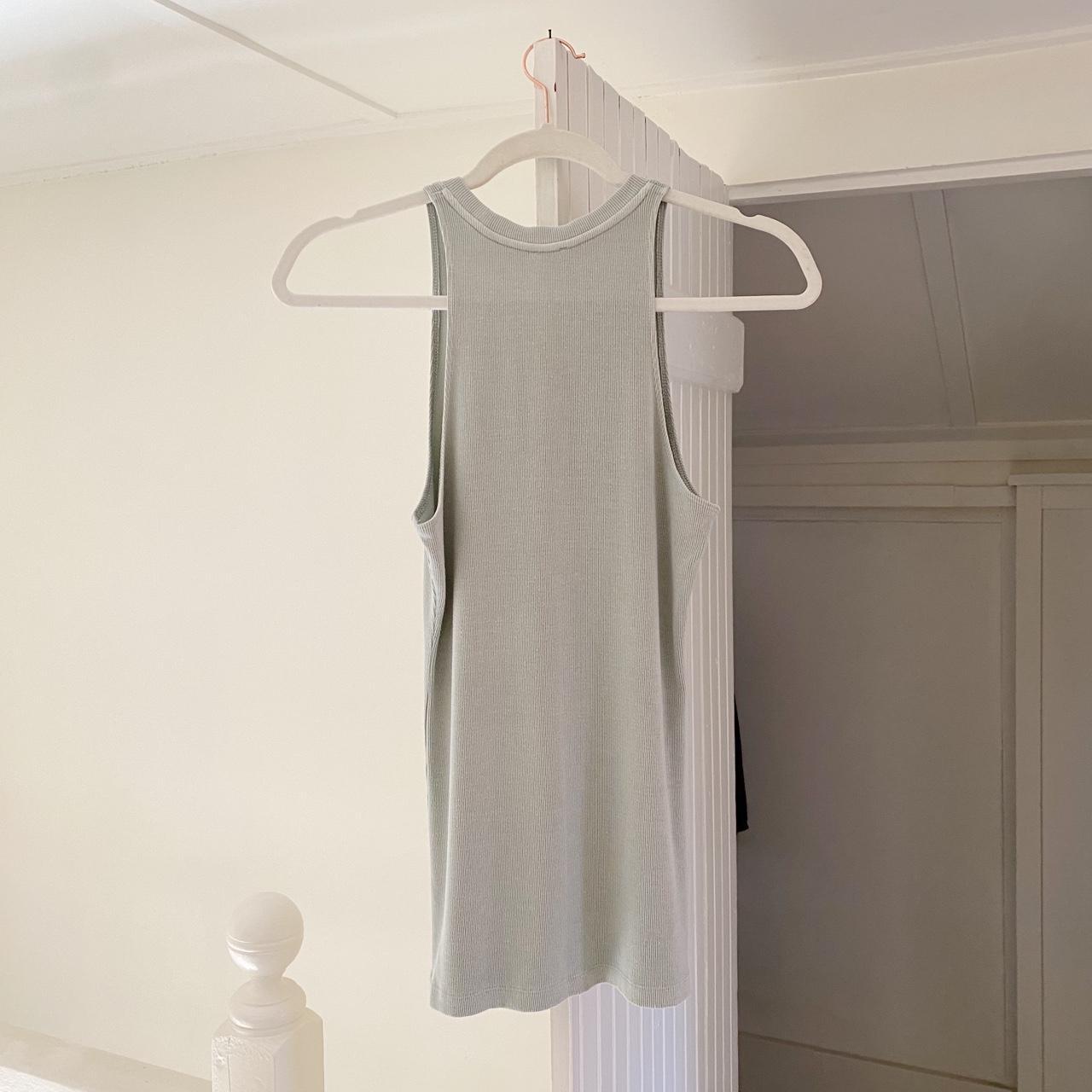 Wilfred Free / Aritzia Go To Tank Top in Yucca Green Size XS