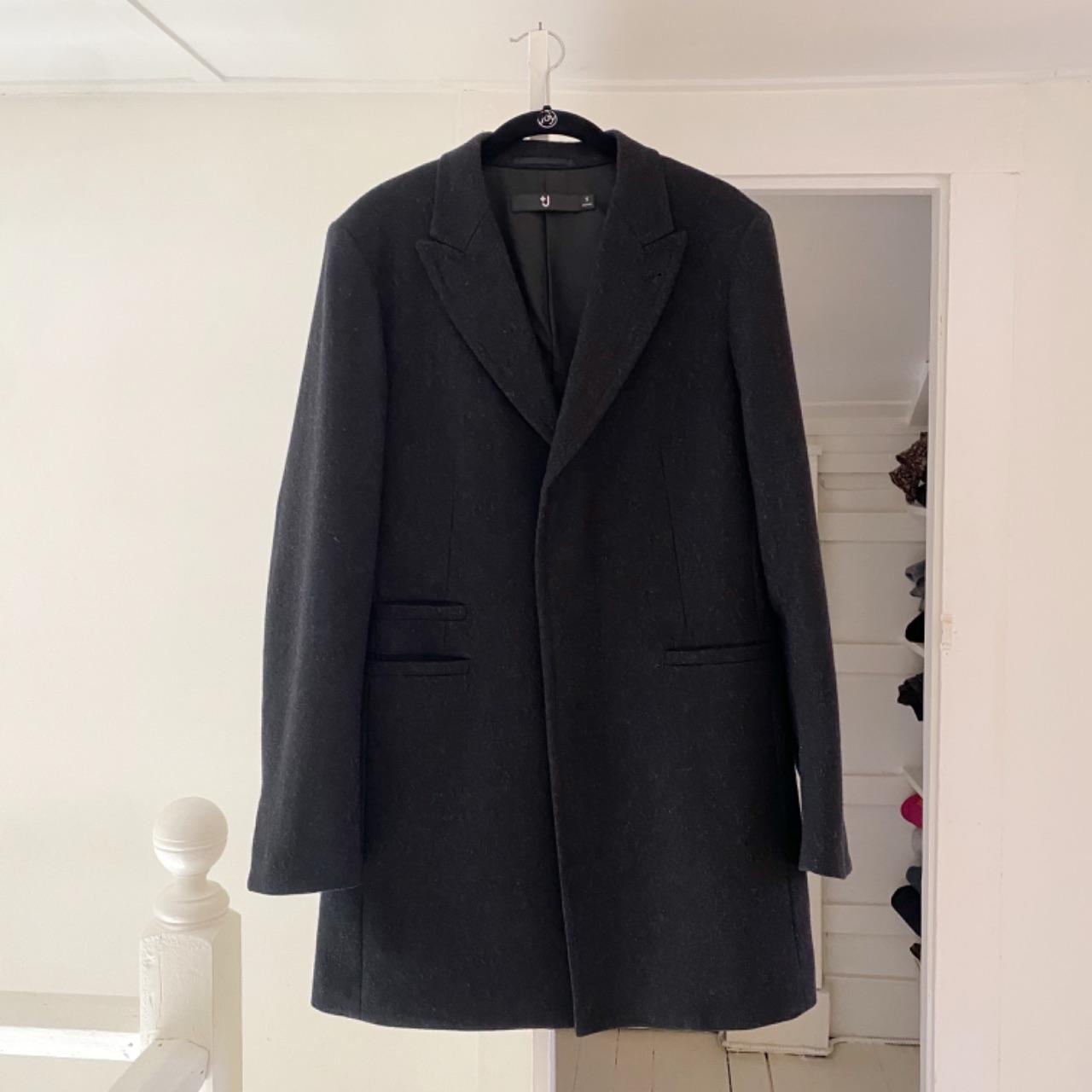+J Jil Sander X Uniqlo Single Breasted Wool Coat Size S