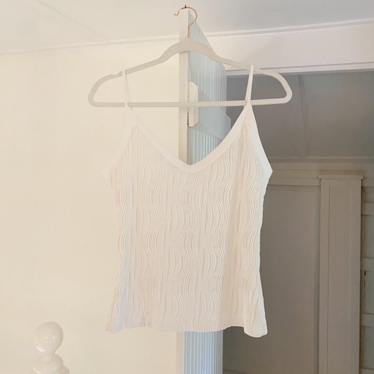 Rayure Paris Vintage Y2K Pleated Tank Top Size 5