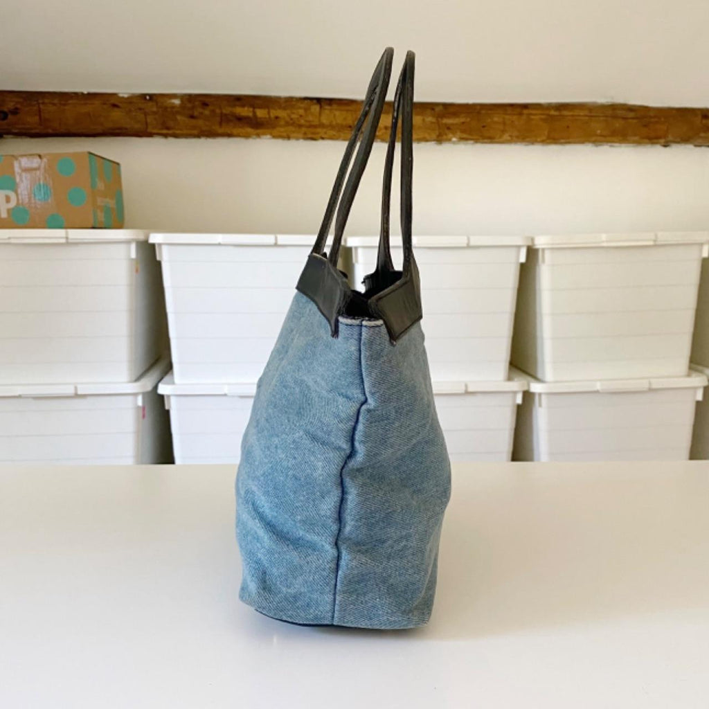 Saks Fifth Avenue Vintage Y2K Denim Handbag