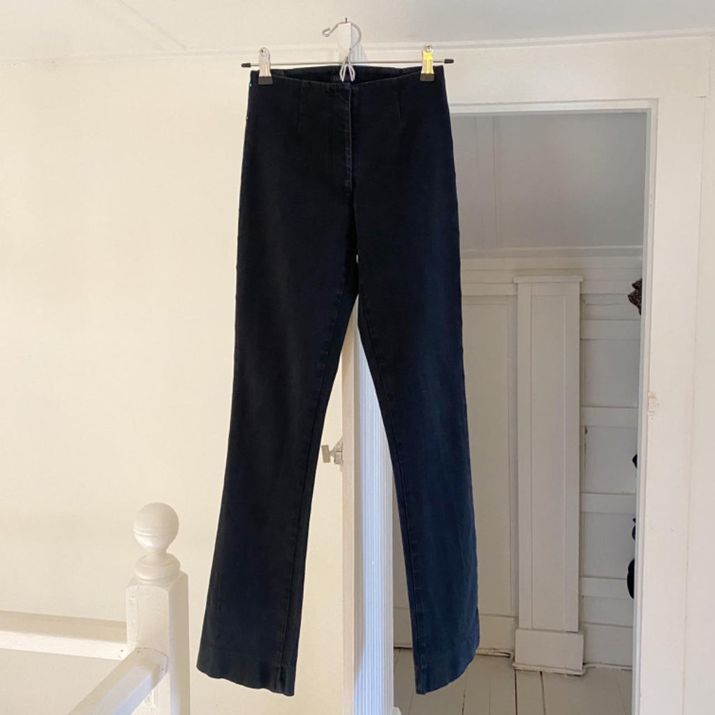 Content Vintage 90s Rhinestone Boot Cut Pants Size 0