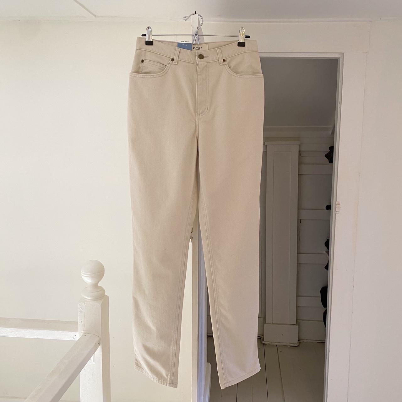 Jones Sport Vintage Y2K Straight Leg 5 Pocket Jean in Winter Wheat NWT Size 6