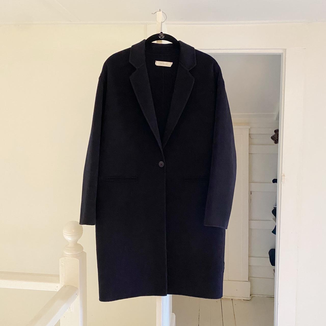 Italic Wool Cashmere Cocoon Coat Size S