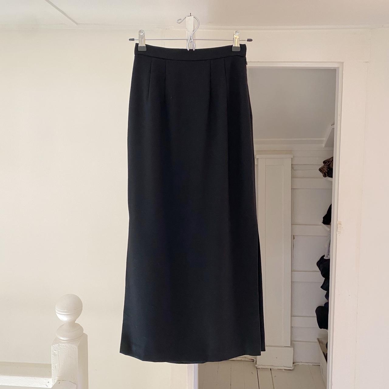 Valerie Stevens Vintage 80s Wool Midi Skirt Size 2P