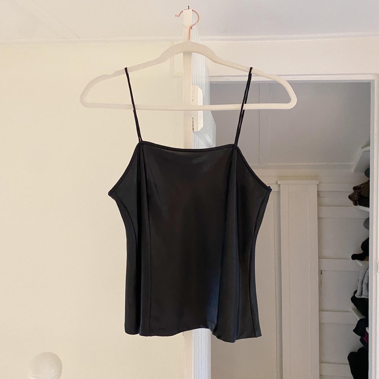 Barbizon Vintage 70s Satin Remarque Camisole Top Size S