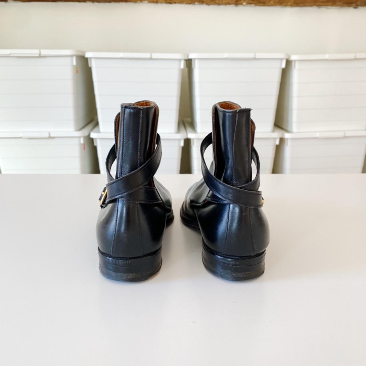 John Lobb Sulky Boot in Black Calf Leather Size 45C