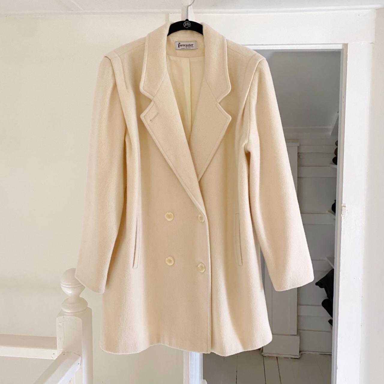 Forecaster of Boston Vintage 80s Wool Double Breasted Coat Size 13/14