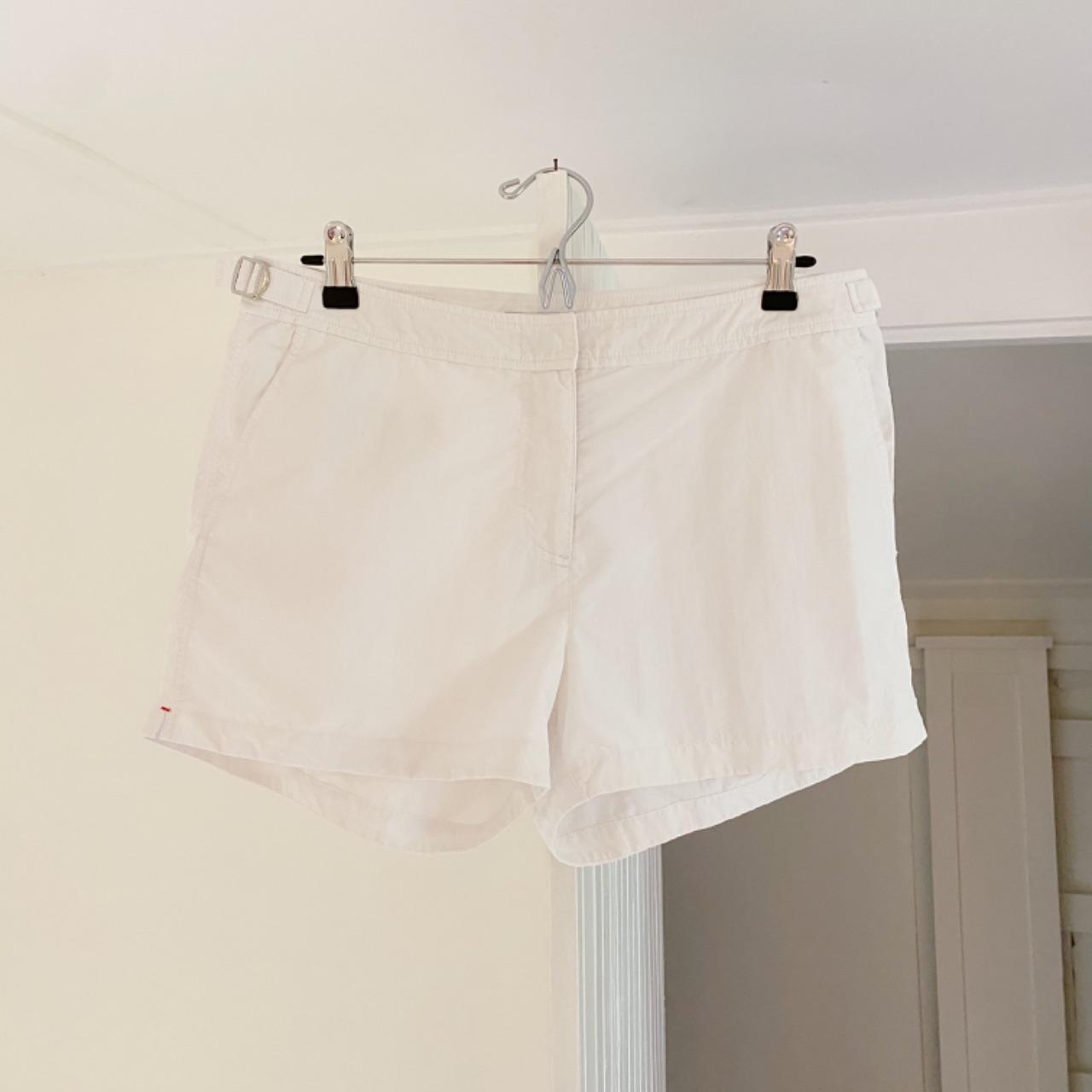 Orlebar Brown Setter Swim Shorts in White Size 8