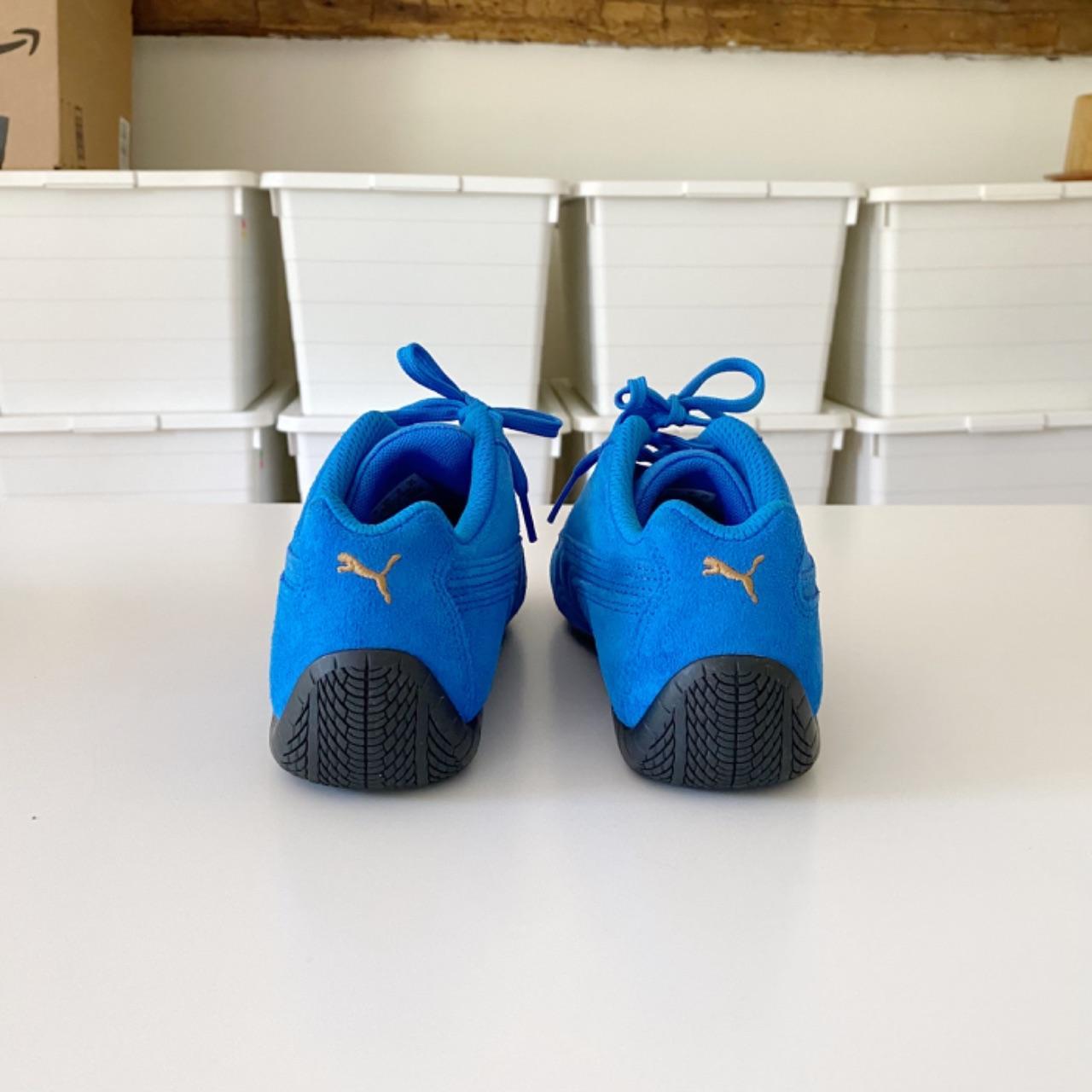 Puma Speedcat Shield SD Suede Sneakers in Ultra Blue Black Size US M 5 / W 6.5