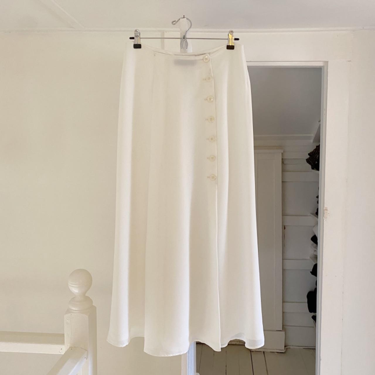 Compagnie Internationale Express Vintage 90s Button Front Maxi Skirt Size 9/10