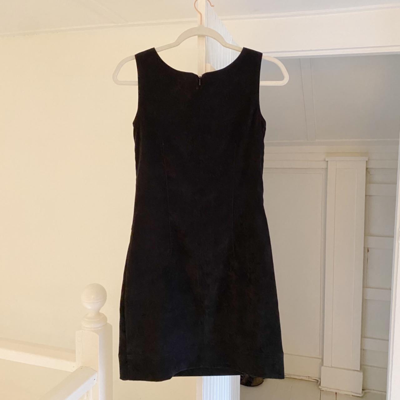 Calvin Klein Jeans Vintage 90s Faux Suede Mini Dress Size 1