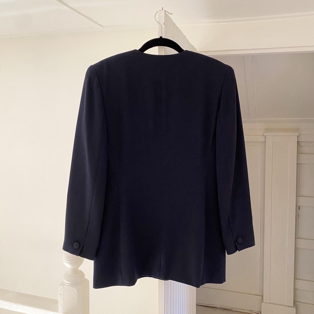 Jones New York Vintage 90s Asymmetric Blazer Jacket Size 4