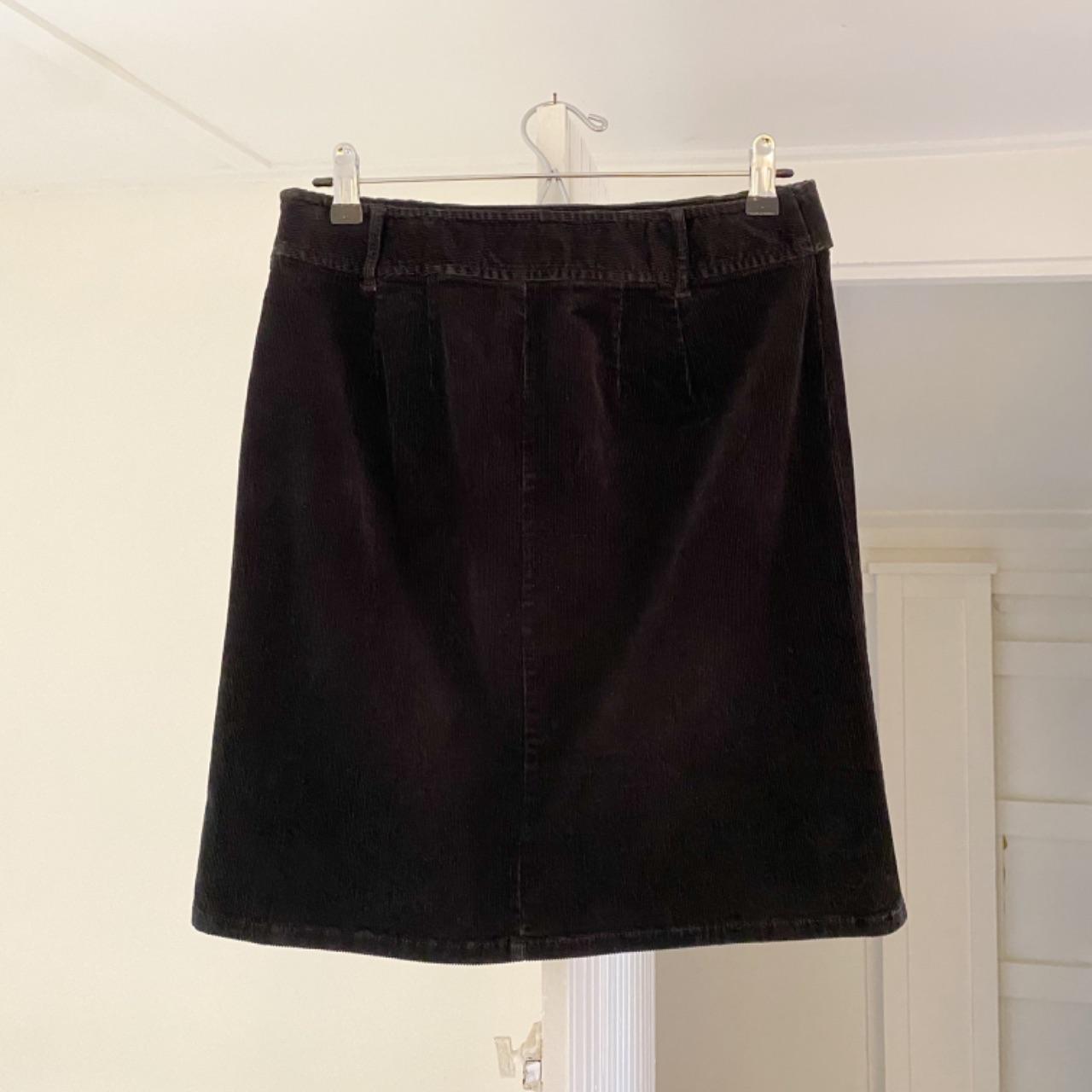 Ann Taylor Vintage Y2K Corduroy Pencil Skirt Size 4P