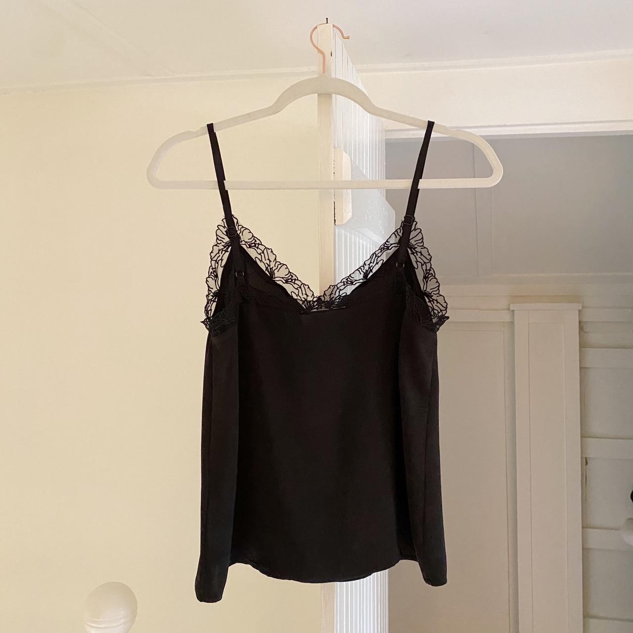 La Petite Étoile Paris Lace Trim Satin Camisole Size 1