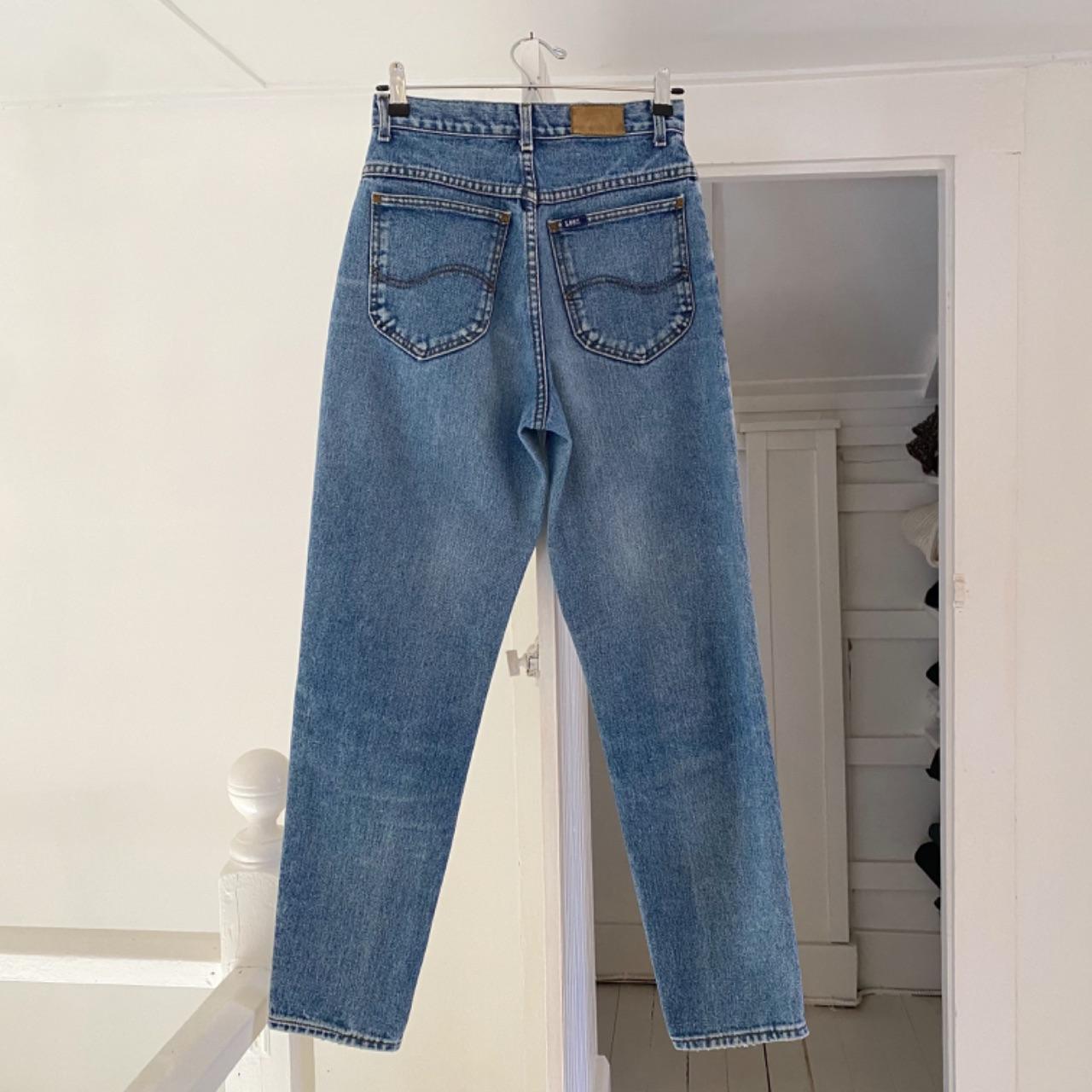 Lee Vintage 90s High Rise Straight Leg Jeans Size 7 Med