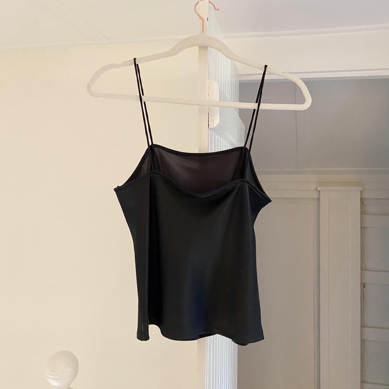 Barbizon Vintage 70s Satin Remarque Camisole Top Size S