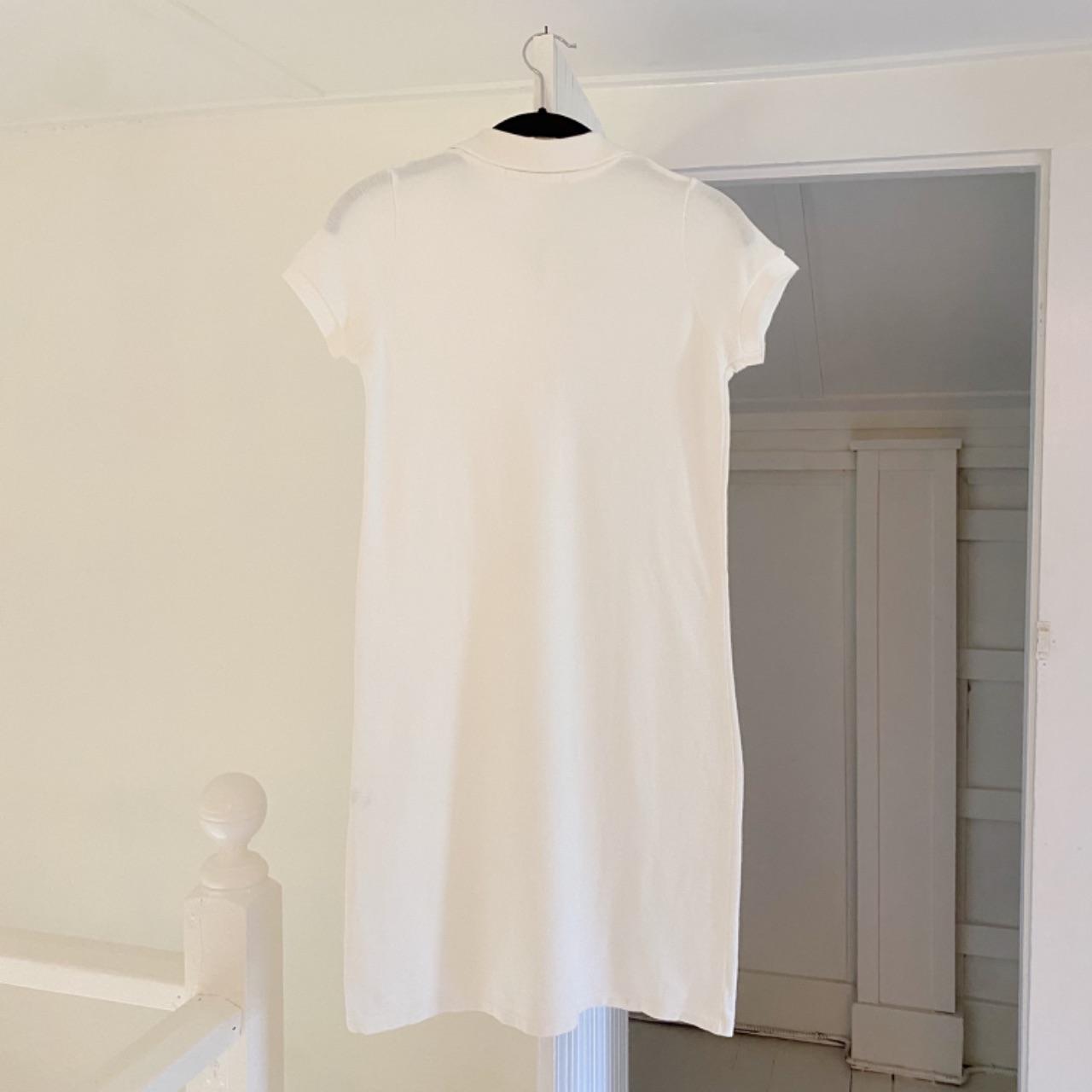 Brandy Melville Paula Polo Mini Dress in White Size XS/S