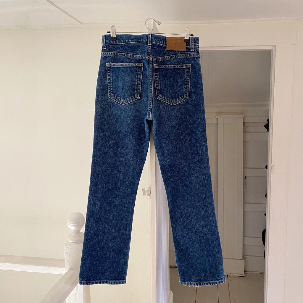 Calvin Klein Vintage Y2K Straight Leg Jeans Size 7