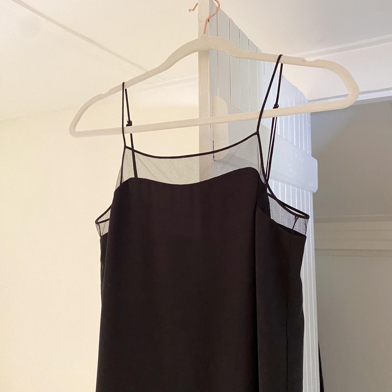 Babaton / Aritzia Sheer Mesh Trim Camisole Top Size XS
