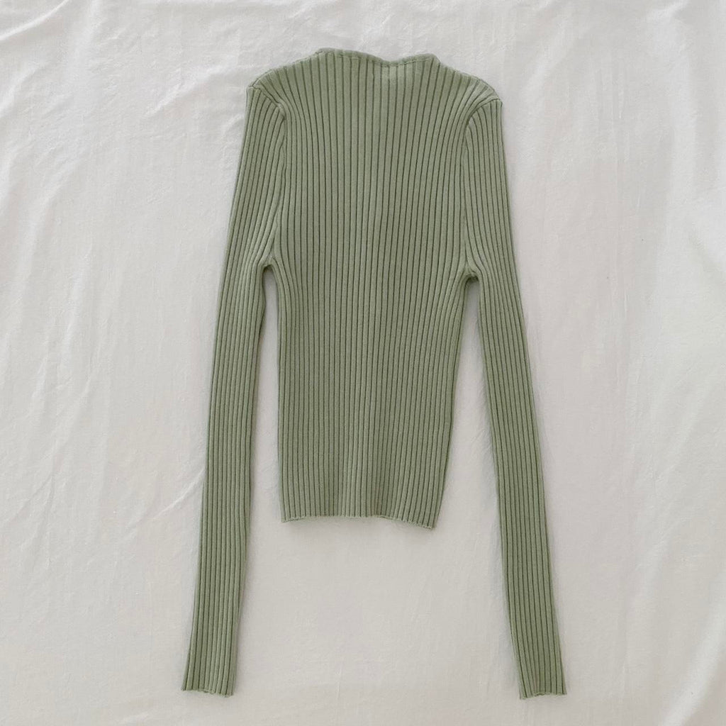 Giu Giu Nonna Pearl Cardigan in Clay Size M