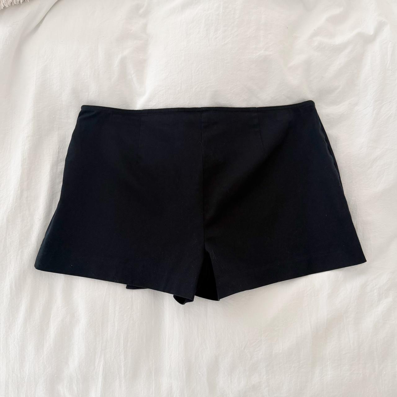 Express Vintage Y2K Buckle Mini Wrap Skort Size 7/8
