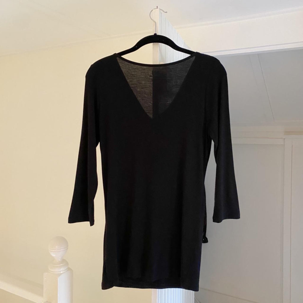 Neiman Marcus Luxury Essentials Cowl Neck Top Size 3