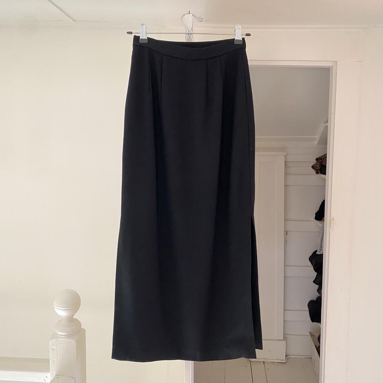 Valerie Stevens Vintage 80s Wool Midi Skirt Size 2P
