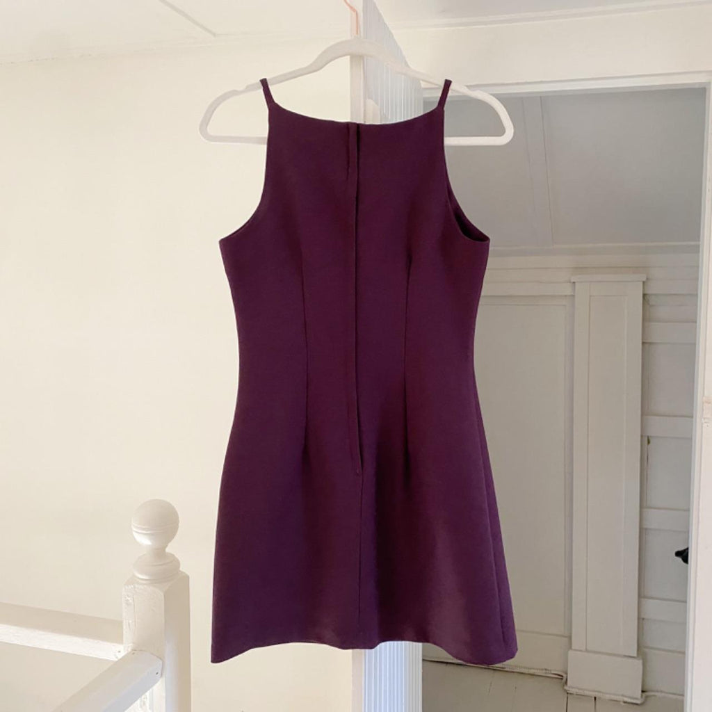 XOXO Vintage Y2K Boat Neck Mini Dress Size 7