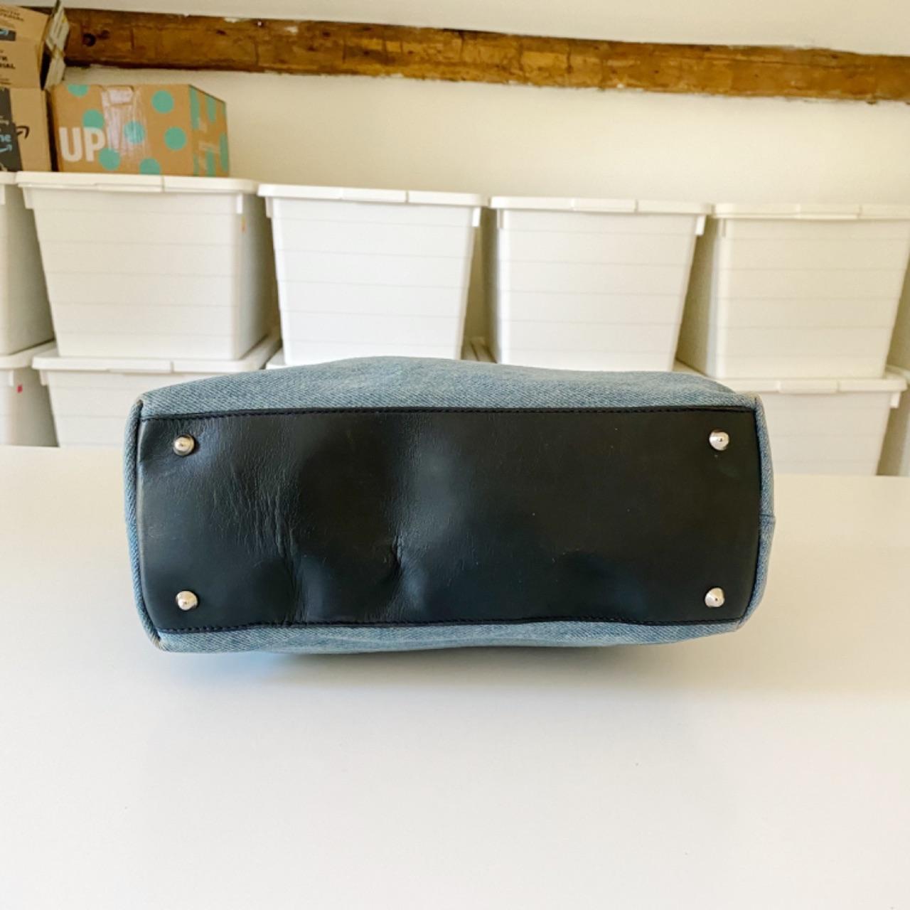 Saks Fifth Avenue Vintage Y2K Denim Handbag