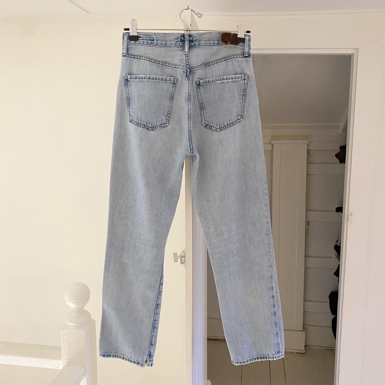 Citizens of Humanity McKenzie Distressed Curved Straight Jeans Blazing Star 24