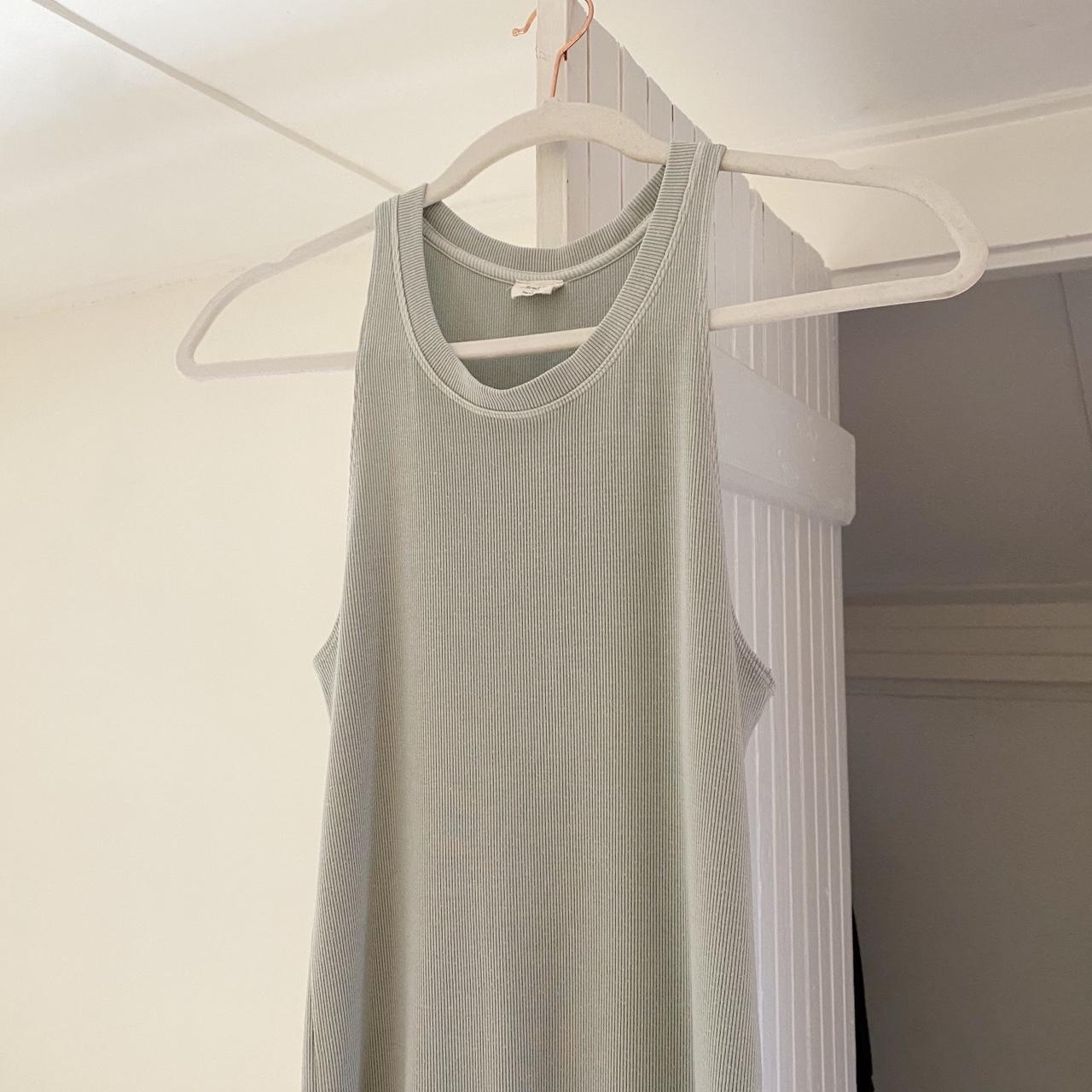 Wilfred Free / Aritzia Go To Tank Top in Yucca Green Size XS