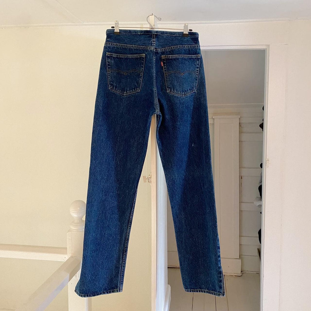 Aligrace / Levi’s 501 Vintage ‘93 Custom Mini Rise Slit Ankle Jeans Size 27