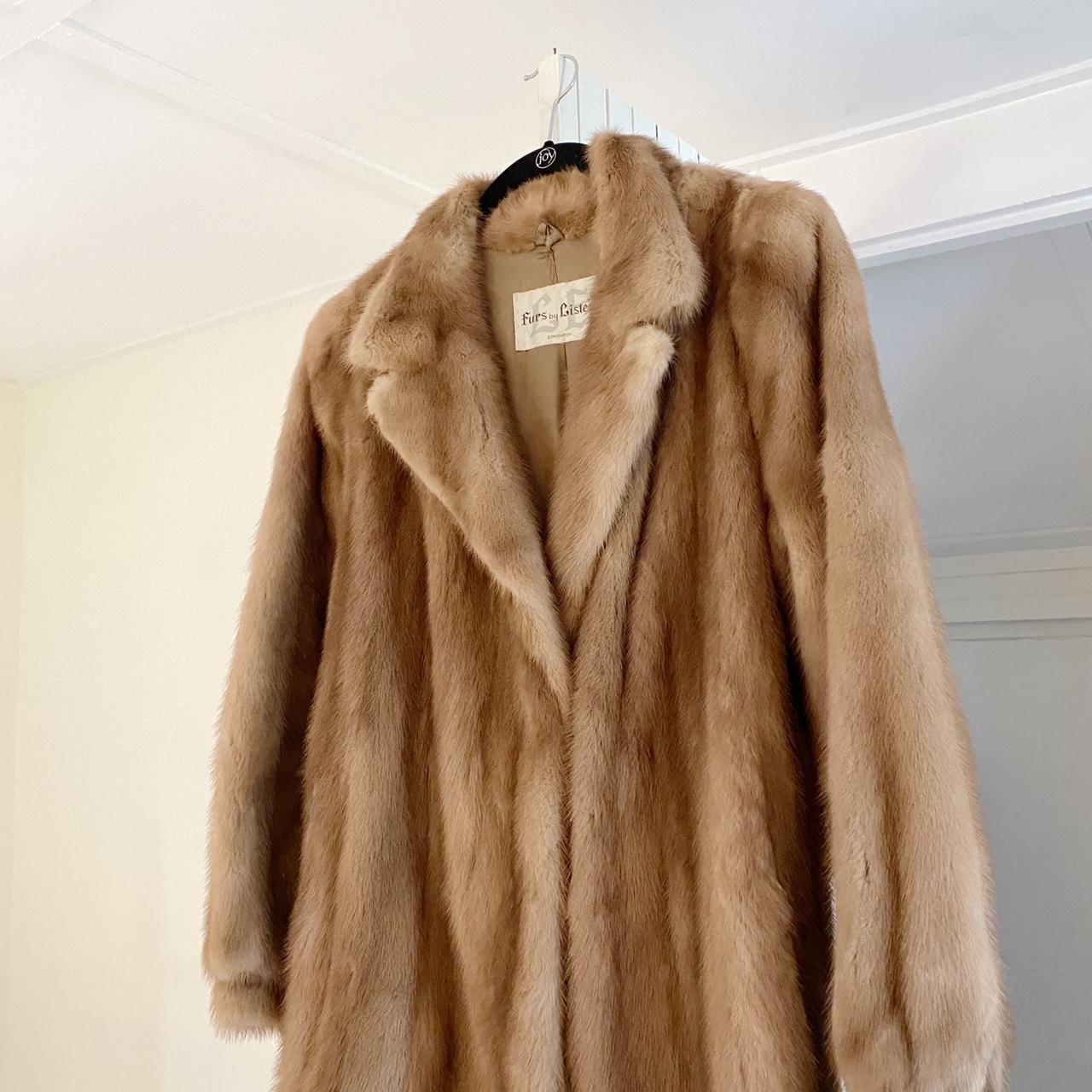 Furs By Lister Vintage Mink Fur Coat Size M