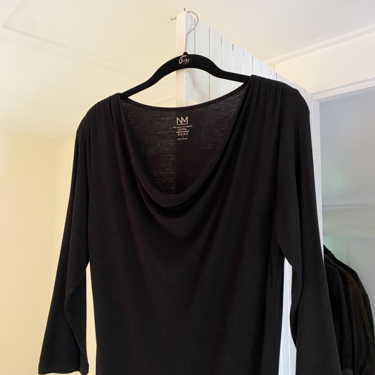Neiman Marcus Luxury Essentials Cowl Neck Top Size 3