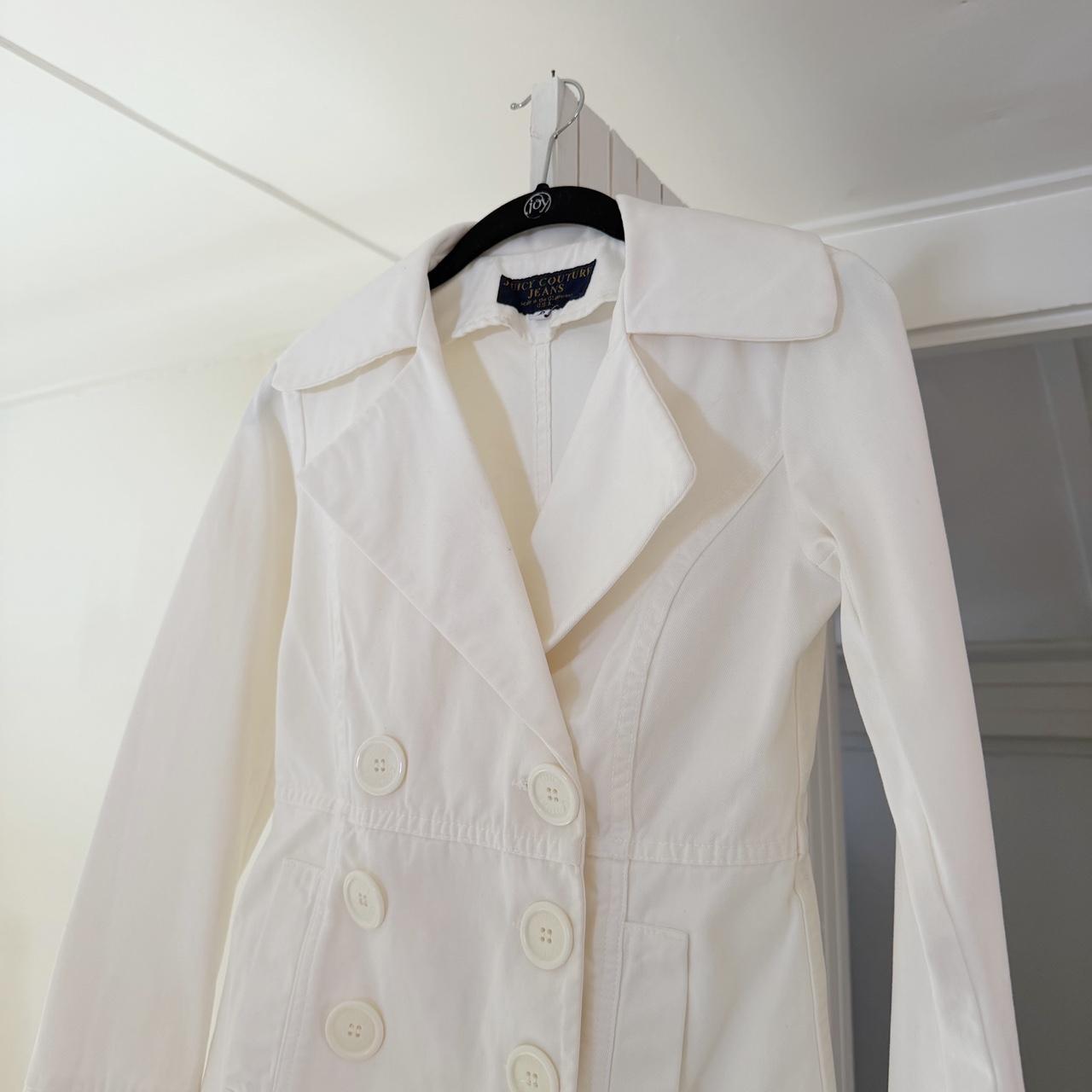 Juicy Couture Jeans Vintage Y2K Double Breasted Jacket Size P
