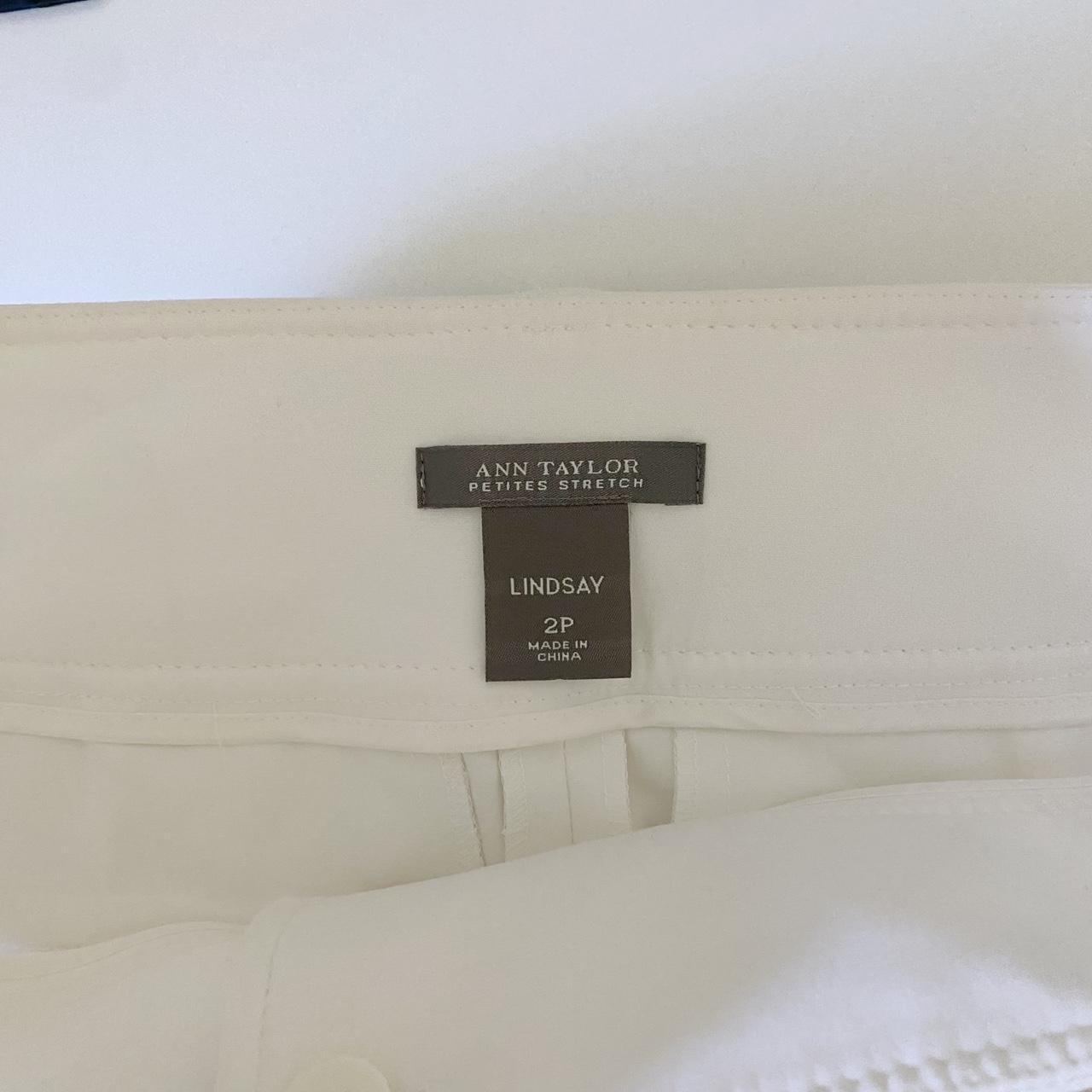 Ann Taylor Lindsay Pedal Pusher Capri Pants Size 2P