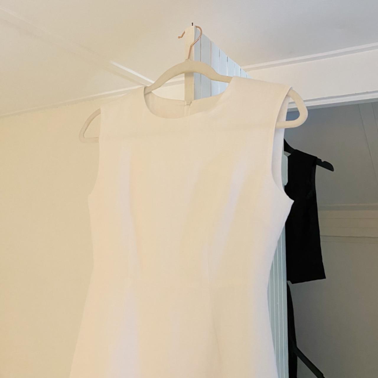 Jude Linen Ruffle Hem Mini Dress Size 1 NWT