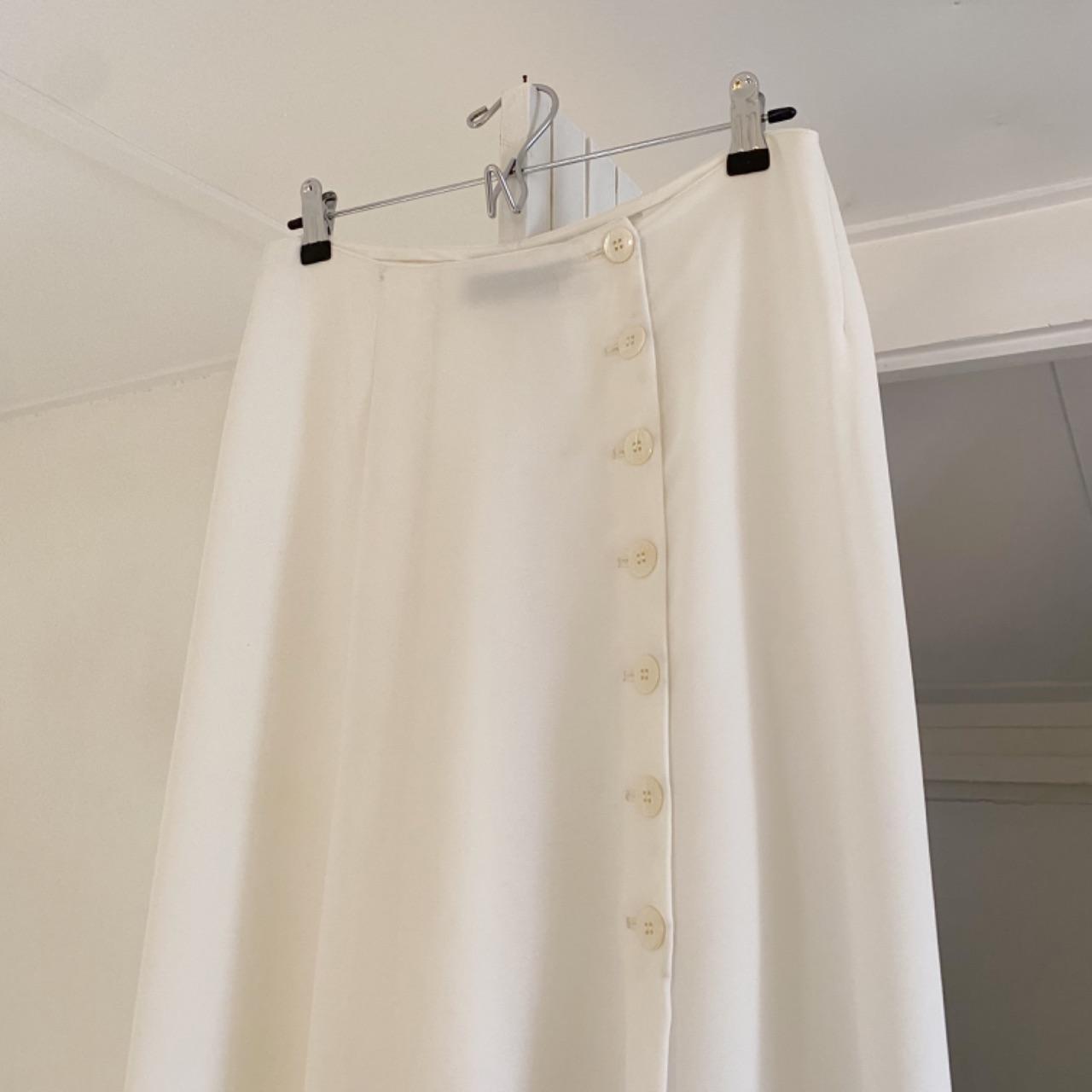 Compagnie Internationale Express Vintage 90s Button Front Maxi Skirt Size 9/10