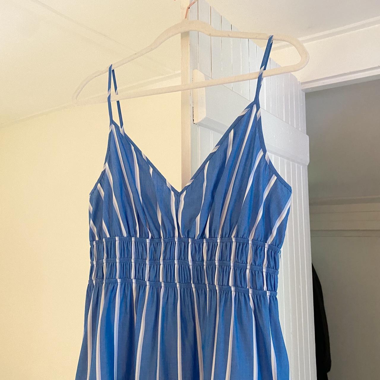 Rails Carmen Poplin Mini Dress in Boiro Stripe NWT Size M