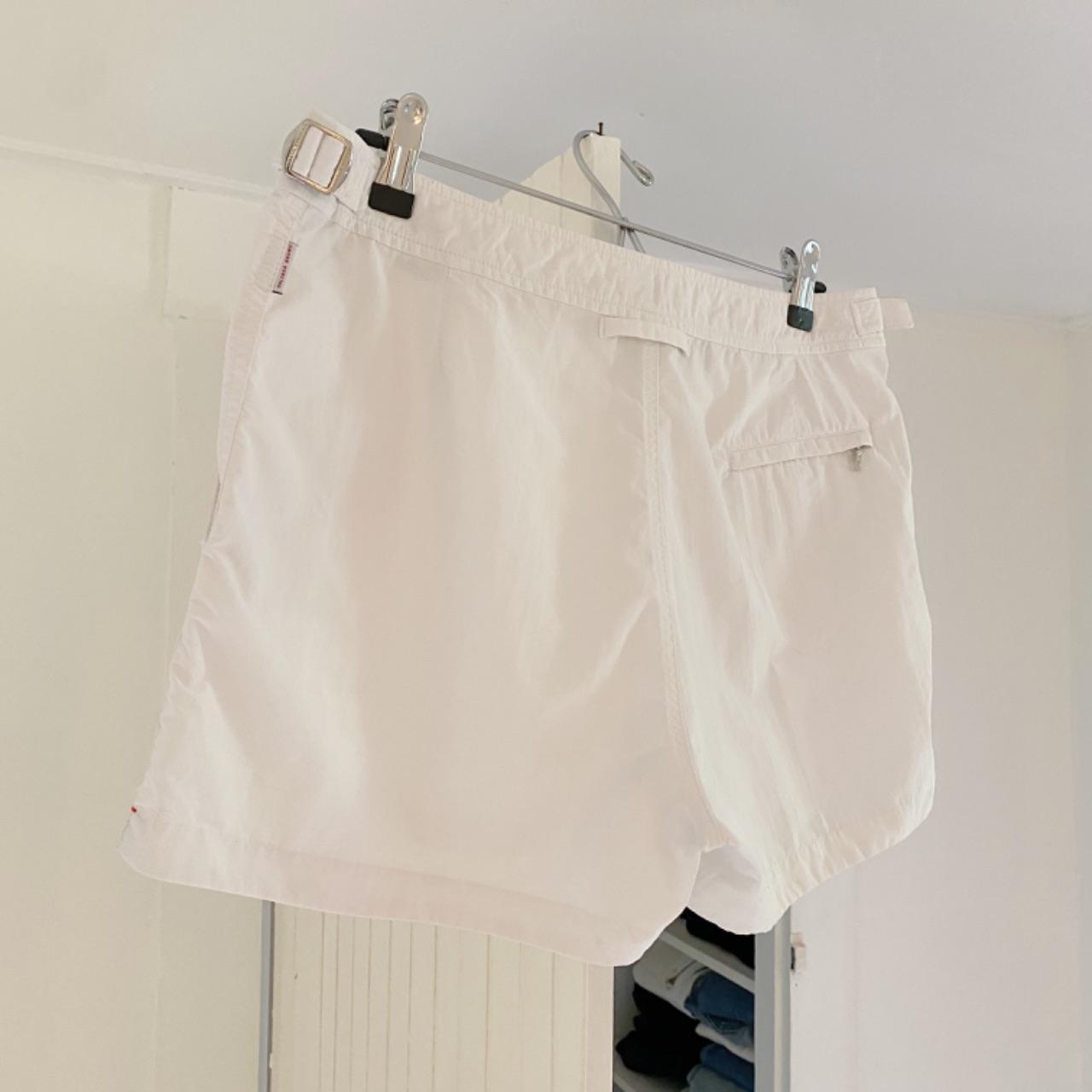 Orlebar Brown Setter Swim Shorts in White Size 8