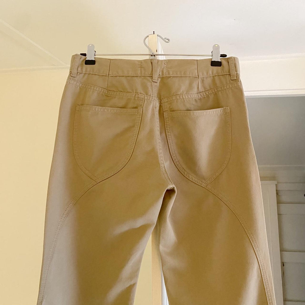 Zucca Travail Straight Leg Khaki Pants Size 1