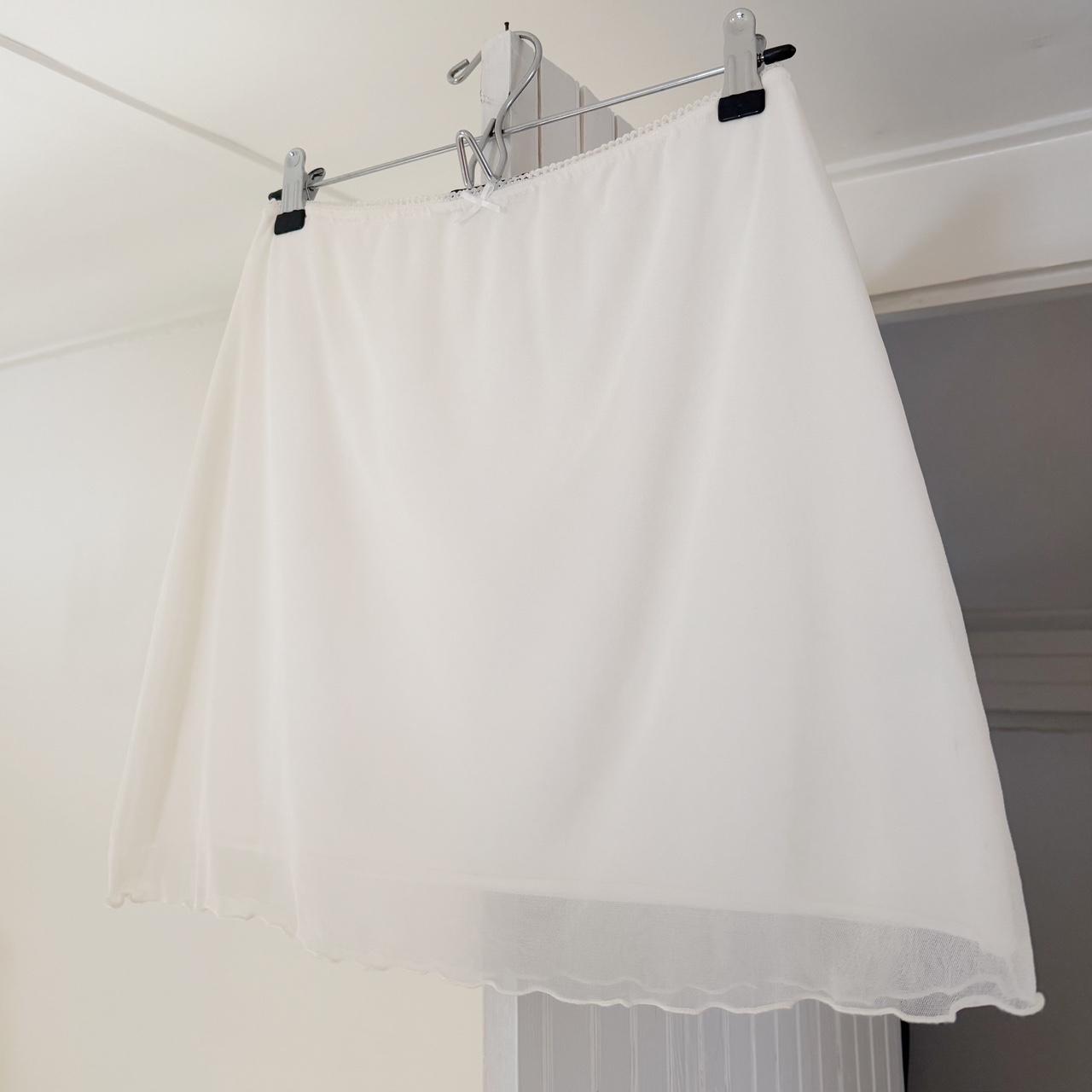 Brandy Melville Ciara Mesh Overlay Mini Skirt OS