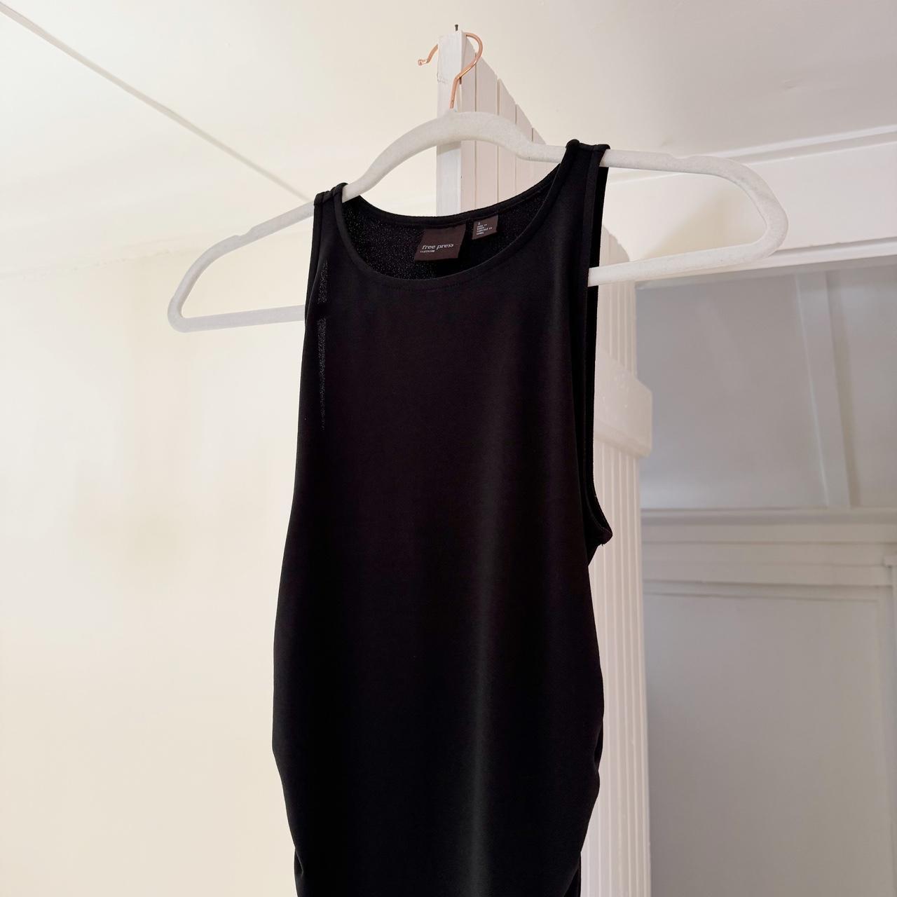 Free Press High Neck Ruched Bodycon Mini Dress Size S