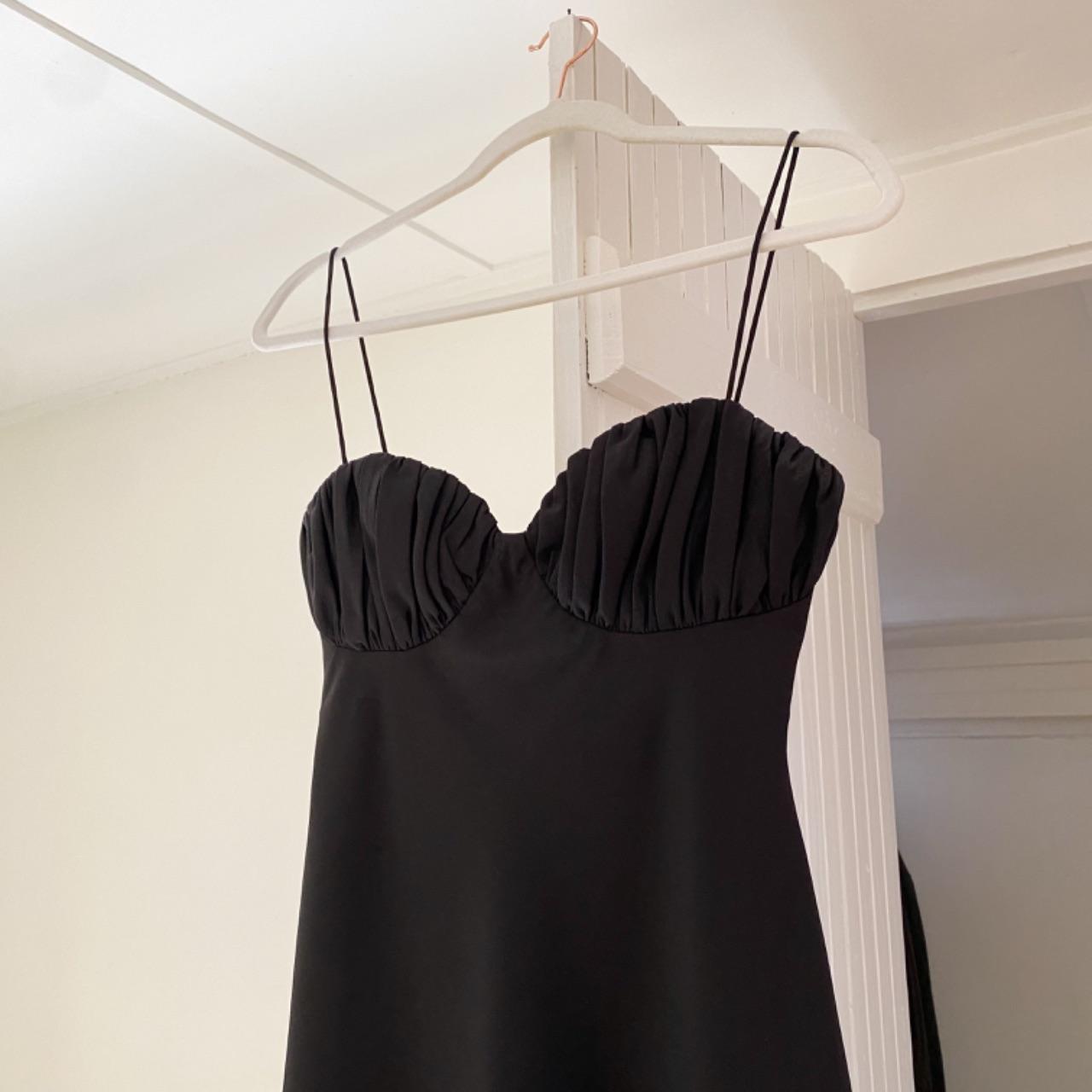Misha Collection Shirred Bust Mini Slip Dress Size 4
