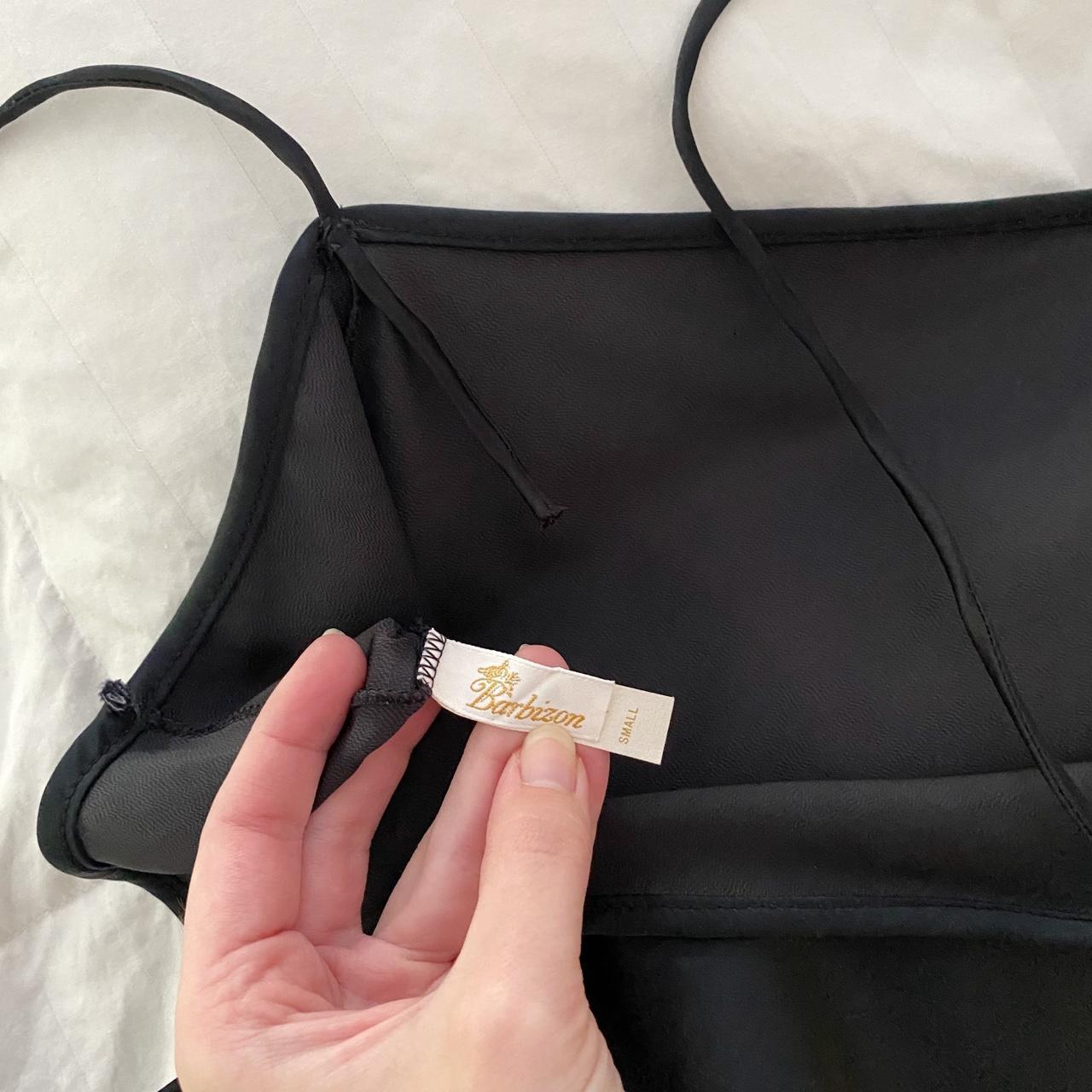 Barbizon Vintage 70s Satin Remarque Camisole Top Size S