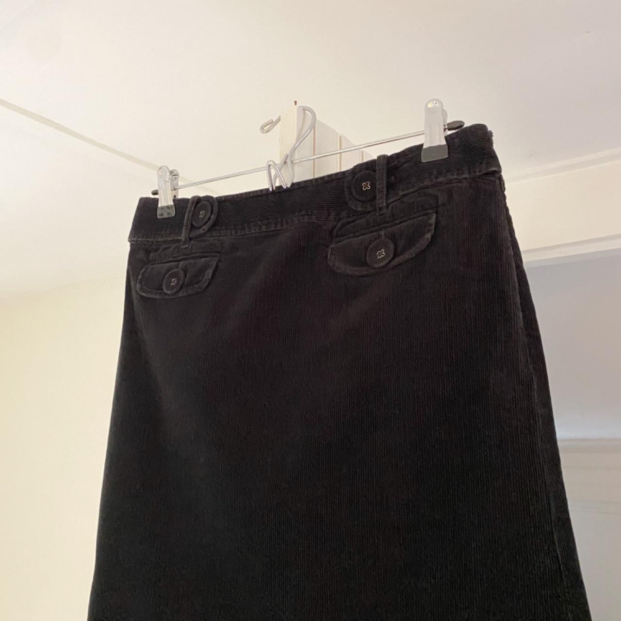 Ann Taylor Vintage Y2K Corduroy Pencil Skirt Size 4P