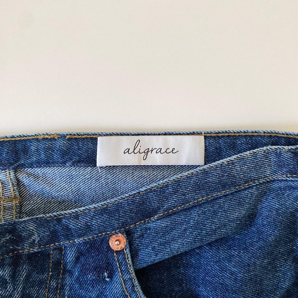 Aligrace / Levi’s 501 Vintage ‘93 Custom Mini Rise Slit Ankle Jeans Size 27