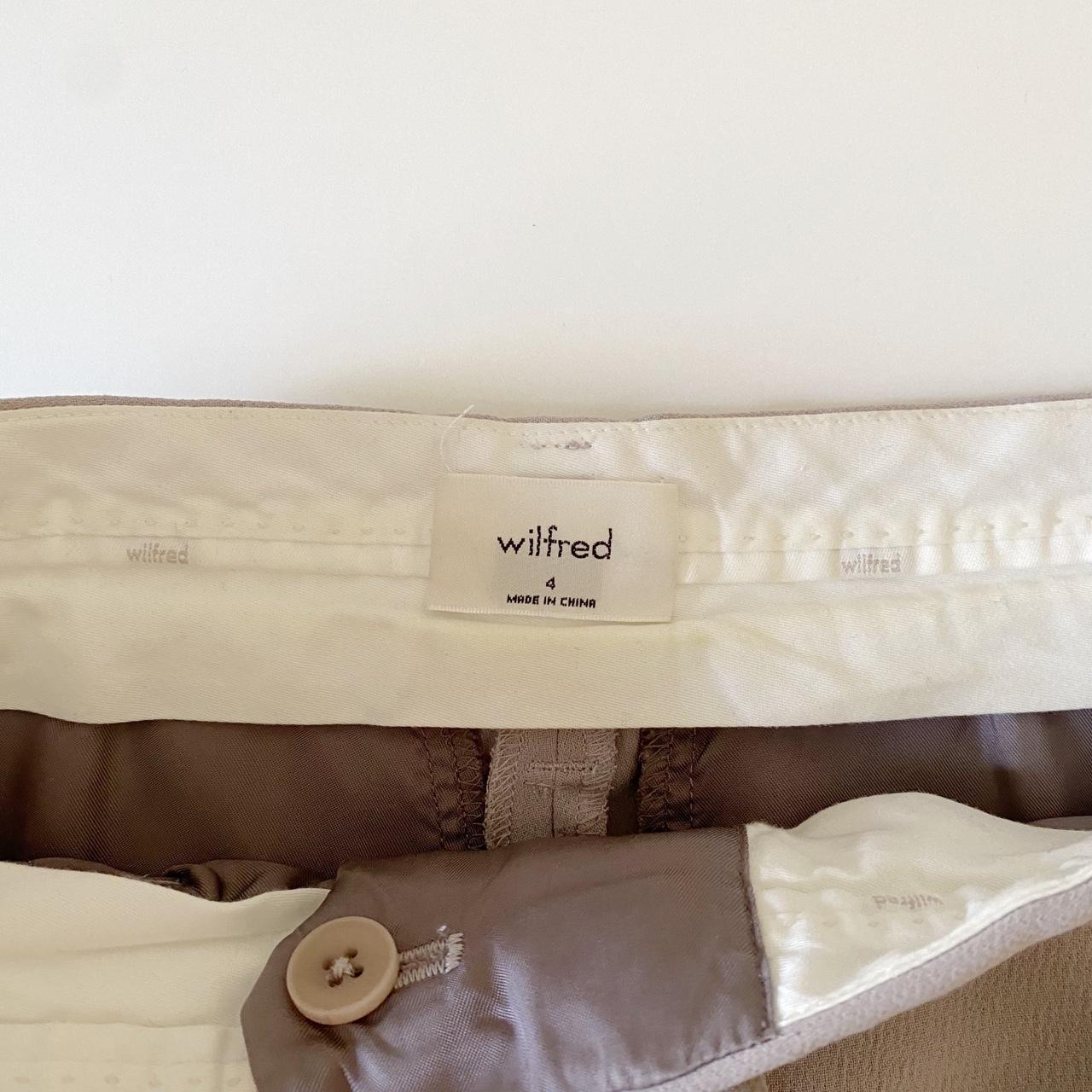 Wilfred / Aritzia The Crepette Effortless Pant Cloudy Lilac Size 4