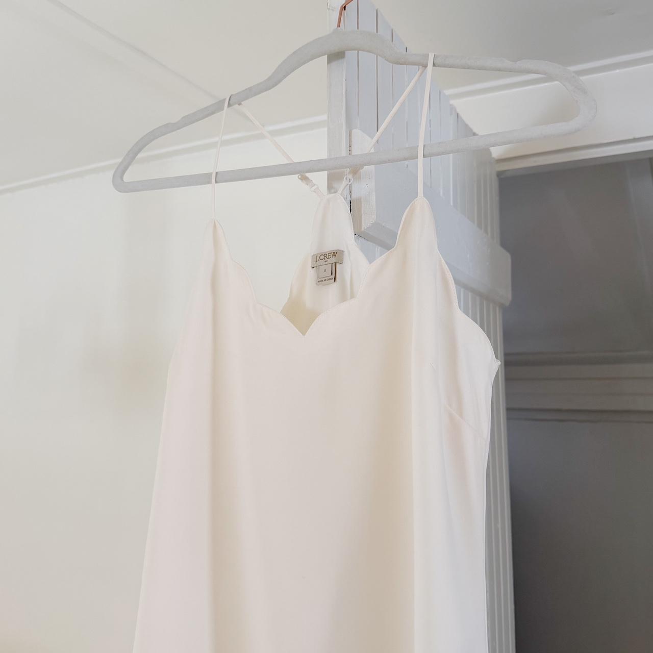 J. Crew Scalloped Cami Top Size 0