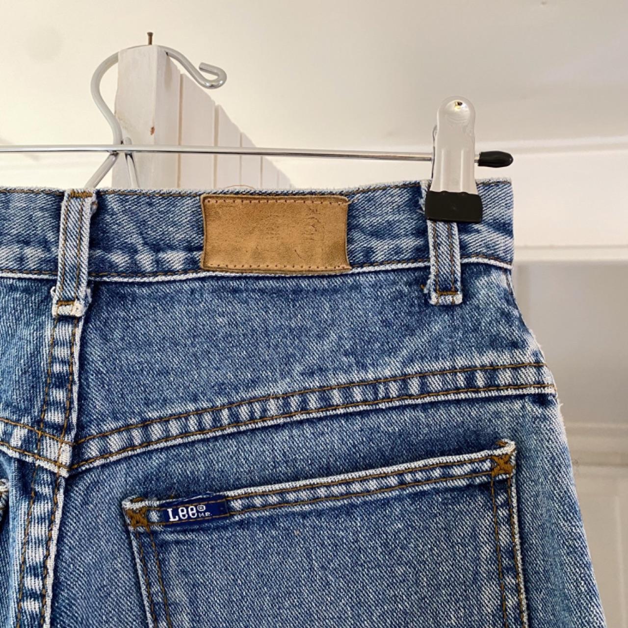 Lee Vintage 90s High Rise Straight Leg Jeans Size 7 Med